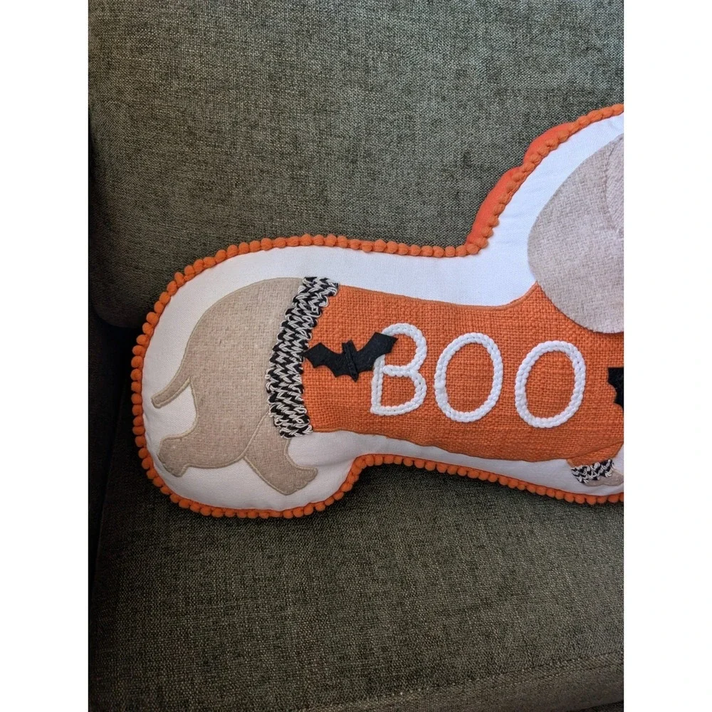 Halloween Dachshund Dog Decorative Pillow 